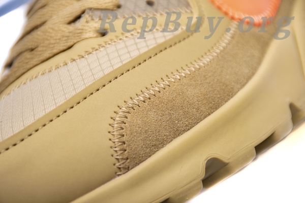 Nike Air Max 90 OFF-WHITE Desert Ore AA7293-200 - 图片 24