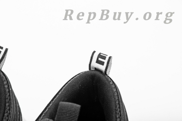 Top VersionNike Air Max 97 Black Swoosh Pattern (W) AR7621-001 - 图片 9