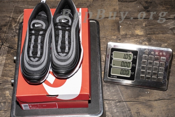 Top VersionNike Air Max 97 Black Swoosh Pattern (W) AR7621-001 - 图片 23