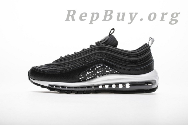 Top VersionNike Air Max 97 Black Swoosh Pattern (W) AR7621-001