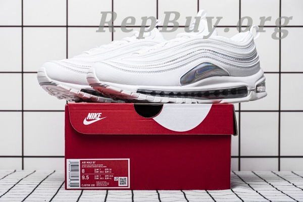 Top Version Nike Air Max 97 Iridescent White (W) CJ9706-100 - 图片 14