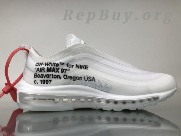 Top Version Nike Air Max 97 Off-White AJ4585-100 - 图片 3