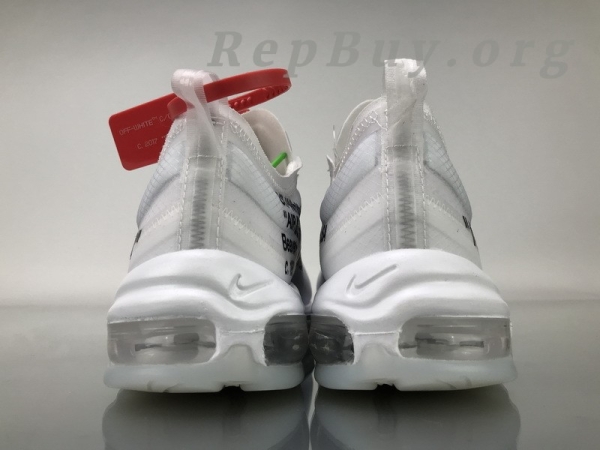 Top Version Nike Air Max 97 Off-White AJ4585-100 - 图片 5
