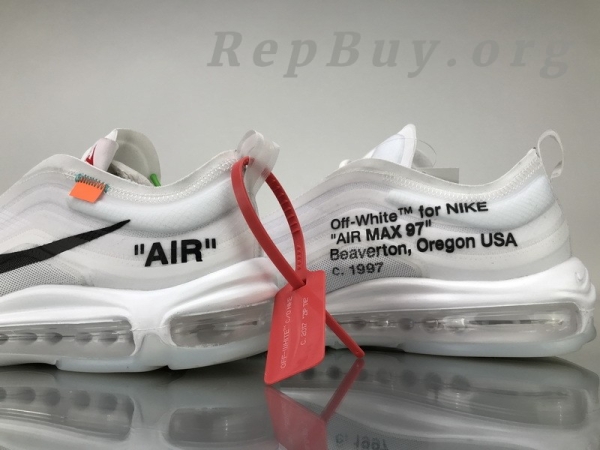 Top Version Nike Air Max 97 Off-White AJ4585-100 - 图片 7