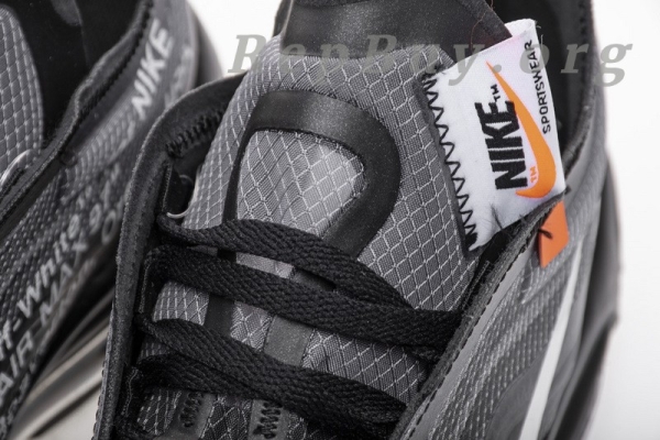 Top Version Nike Air Max 97 Off-White Black AJ4585-001 - 图片 12