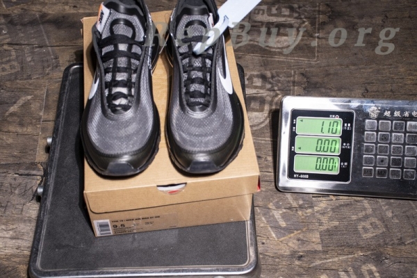 Top Version Nike Air Max 97 Off-White Black AJ4585-001 - 图片 26