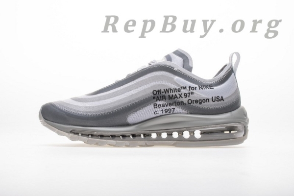 Top Version Nike Air Max 97 Off-White Menta AJ4585-101 - 图片 3