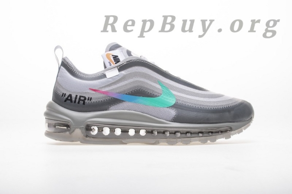 Top Version Nike Air Max 97 Off-White Menta AJ4585-101 - 图片 4