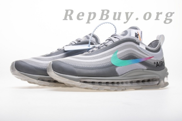 Top Version Nike Air Max 97 Off-White Menta AJ4585-101 - 图片 5