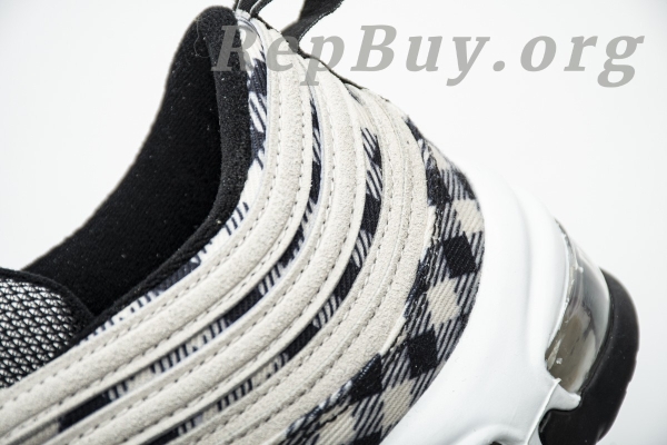 Top Version Nike Air Max 97 Plaid Light Cream 312834-201 - 图片 7