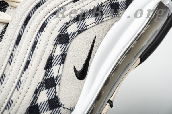Top Version Nike Air Max 97 Plaid Light Cream 312834-201 - 图片 13