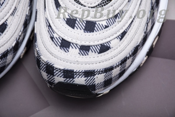 Top Version Nike Air Max 97 Plaid Light Cream 312834-201 - 图片 8