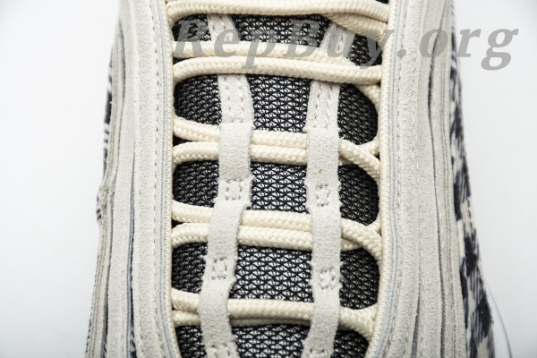 Top Version Nike Air Max 97 Plaid Light Cream 312834-201 - 图片 9