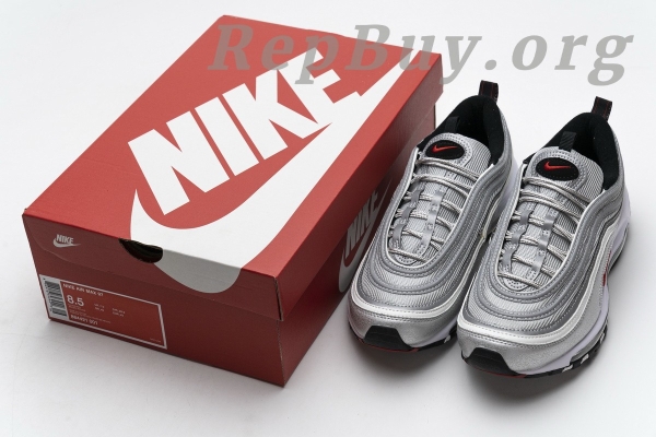 Top Version Nike Air Max 97 Silver Bullet (2016/2017) 884421-001 - 图片 21