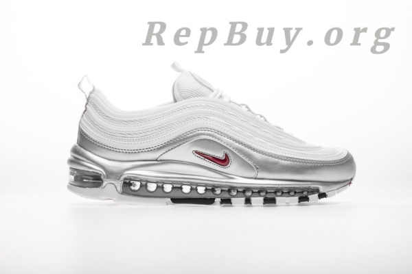 Top Version Nike Air Max 97 Silver White AT5458-100 - 图片 3