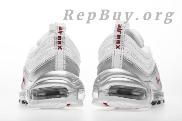 Top Version Nike Air Max 97 Silver White AT5458-100 - 图片 5