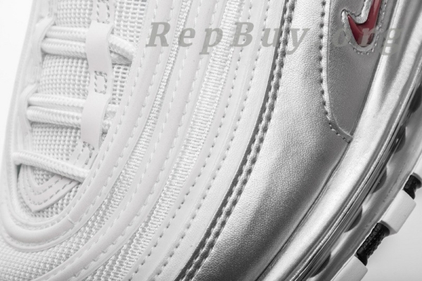 Top Version Nike Air Max 97 Silver White AT5458-100 - 图片 9