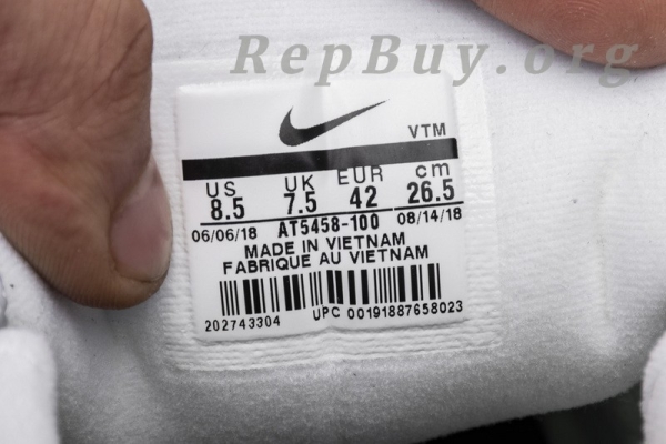 Top Version Nike Air Max 97 Silver White AT5458-100 - 图片 17