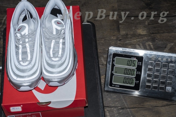 Top Version Nike Air Max 97 Silver White AT5458-100 - 图片 22