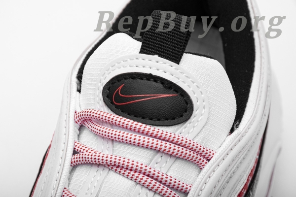 Top Version Nike Air Max 97 Sketch Logo White Black Red CK9397-100 - Image 15
