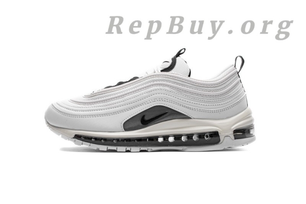 Top Version Nike Air Max 97 White Black Silver (W) 921733-103 - 图片 2