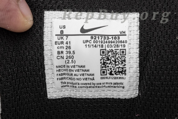 Top Version Nike Air Max 97 White Black Silver (W) 921733-103 - 图片 16
