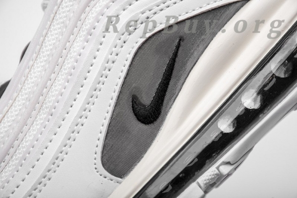 Top Version Nike Air Max 97 White Black Silver (W) 921733-103 - 图片 11