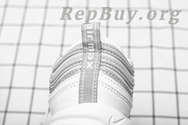 Top Version Nike Air Max 97 White Reflect Silver 921826-105 - 图片 8