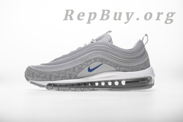 Top Version Nike Air Max 97 Wolf Grey Game Royal BQ3165-001 - 图片 2