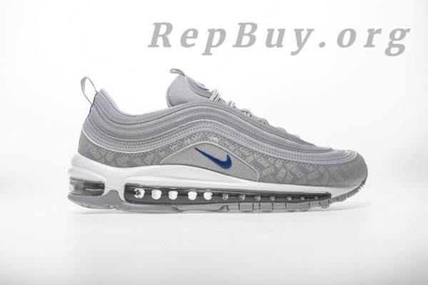 Top Version Nike Air Max 97 Wolf Grey Game Royal BQ3165-001 - 图片 3