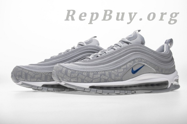 Top Version Nike Air Max 97 Wolf Grey Game Royal BQ3165-001 - 图片 5