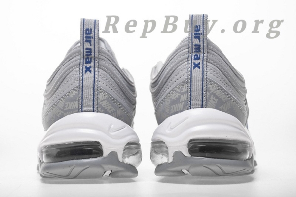 Top Version Nike Air Max 97 Wolf Grey Game Royal BQ3165-001 - 图片 6