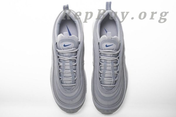 Top Version Nike Air Max 97 Wolf Grey Game Royal BQ3165-001 - 图片 4