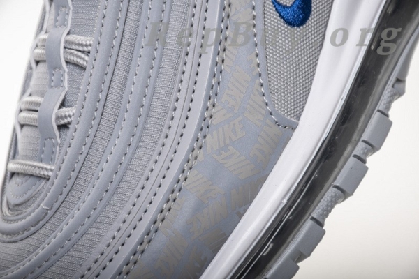 Top Version Nike Air Max 97 Wolf Grey Game Royal BQ3165-001 - 图片 15