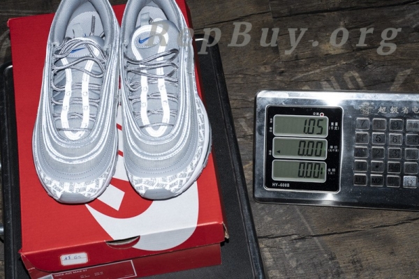 Top Version Nike Air Max 97 Wolf Grey Game Royal BQ3165-001 - 图片 22
