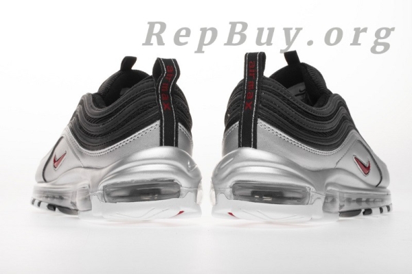 Top Version Nike Air Max 97 Silver Black AT5458-001 - 图片 5
