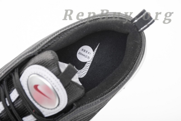 Top Version Nike Air Max 97 Silver Black AT5458-001 - 图片 16