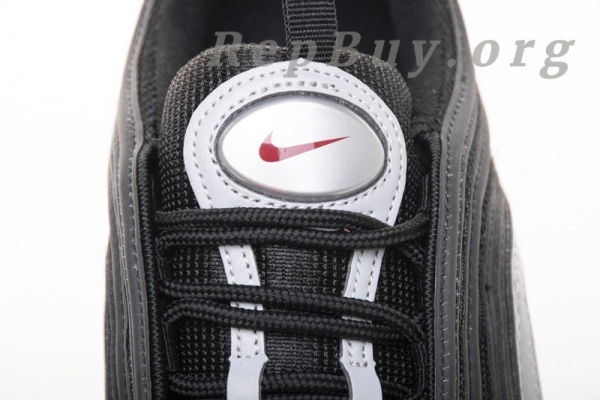 Top Version Nike Air Max 97 Silver Black AT5458-001 - 图片 9