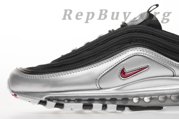 Top Version Nike Air Max 97 Silver Black AT5458-001 - 图片 18