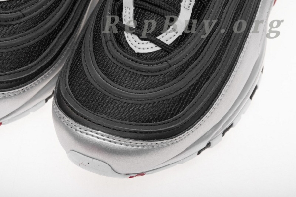Top Version Nike Air Max 97 Silver Black AT5458-001 - 图片 20