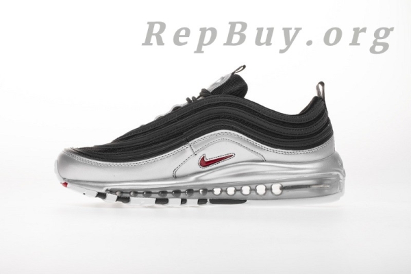 Top Version Nike Air Max 97 Silver Black AT5458-001