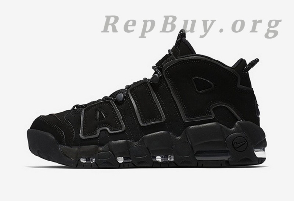 Nike Air More Uptempo All Black 414962-004