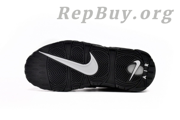 Nike Air More Uptempo Black White 414962-002 - Image 3