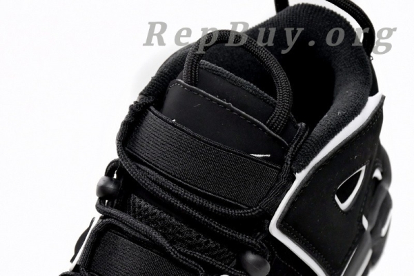 Nike Air More Uptempo Black White 414962-002 - Image 9