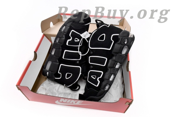 Nike Air More Uptempo Black White 414962-002 - Image 15