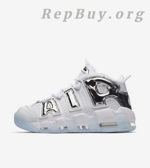 Nike Air More Uptempo Chrome White 917593-100