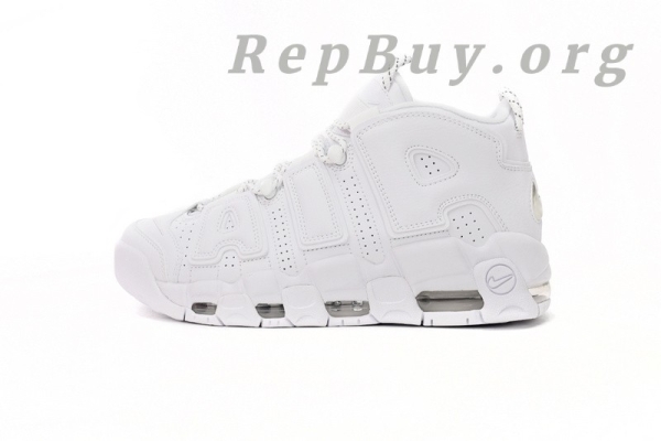 Nike Air More Uptempo Triple White 921948-100 - Image 2