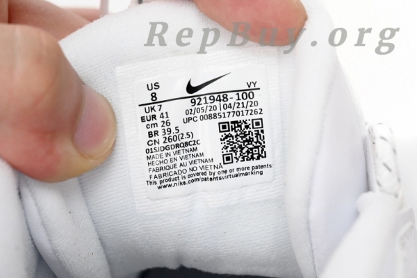 Nike Air More Uptempo Triple White 921948-100 - Image 11