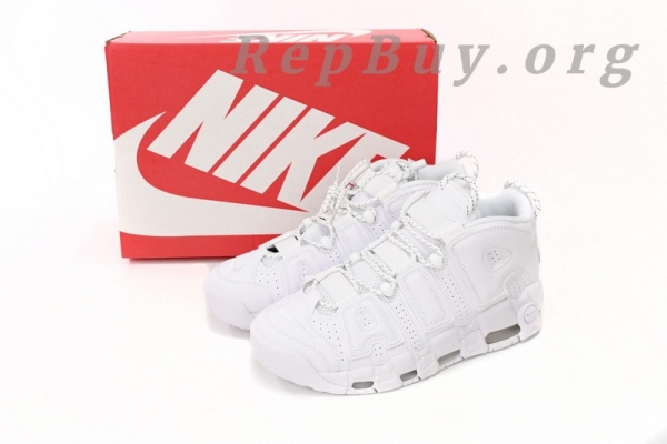 Nike Air More Uptempo Triple White 921948-100 - Image 14