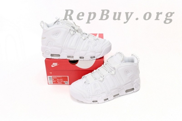 Nike Air More Uptempo Triple White 921948-100 - Image 15